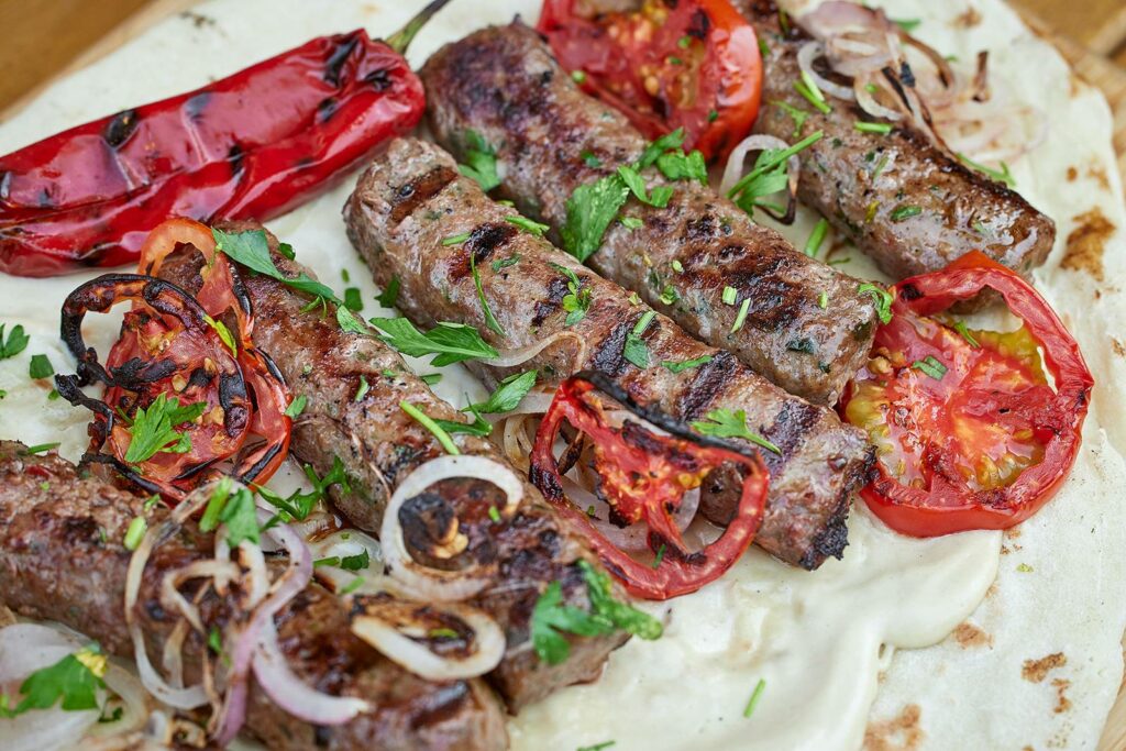 המלצת הגשה - קבב אדנה