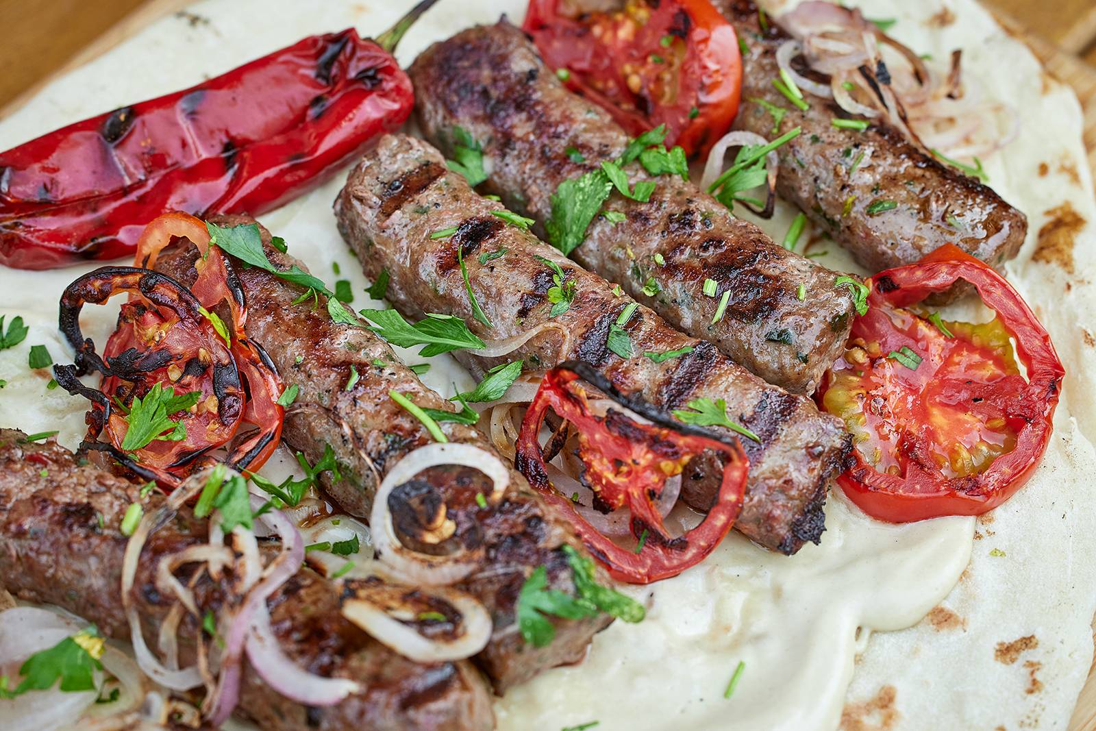 המלצת הגשה - קבב אדנה